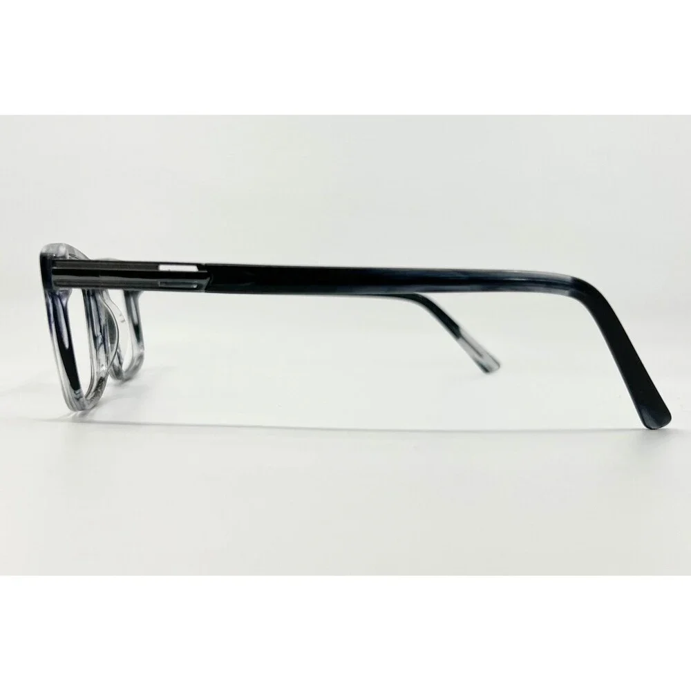 Unbranded Eyeglasses Mens Grey Marble Rectangular Frame 44049 54-17-140